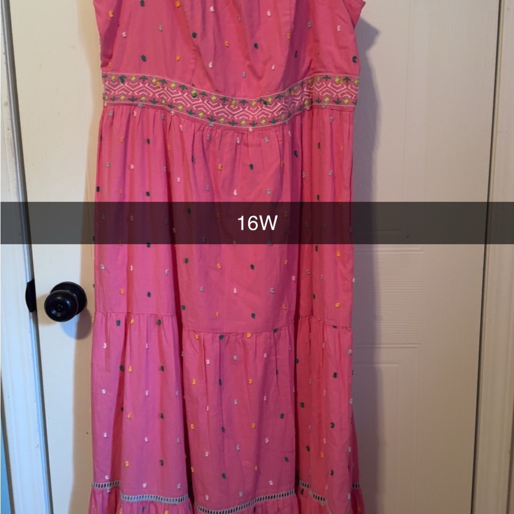crown & ivy Pink Maxi Dress